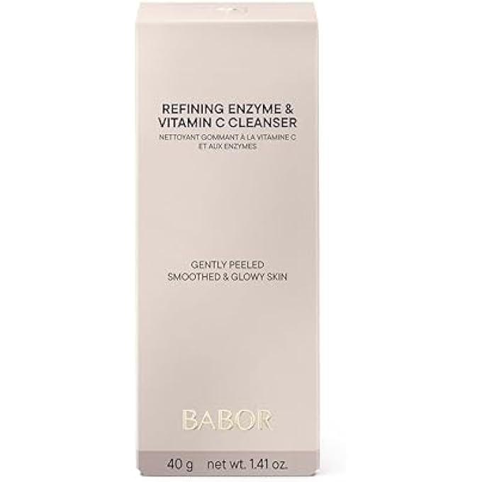 Babor منظف إنزيم مكرر وفيتامين C، منظف مسحوق إنزيم، غسول وجه مقشر، مقشر وجه لطيف لتفتيح وتوحيد لون البشرة - Image 2